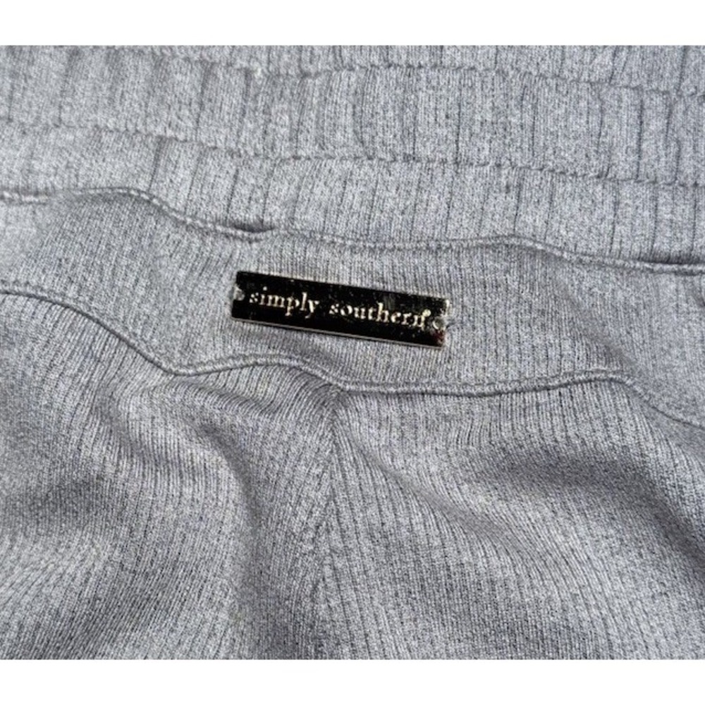Simply Southern Wide Leg Lounge violet gray Pants cozy chic luxury trend NWT XL